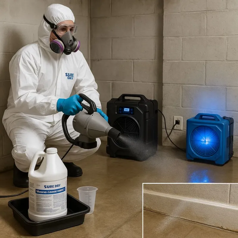 Sanitization and Odor Removal process in Marion, IL