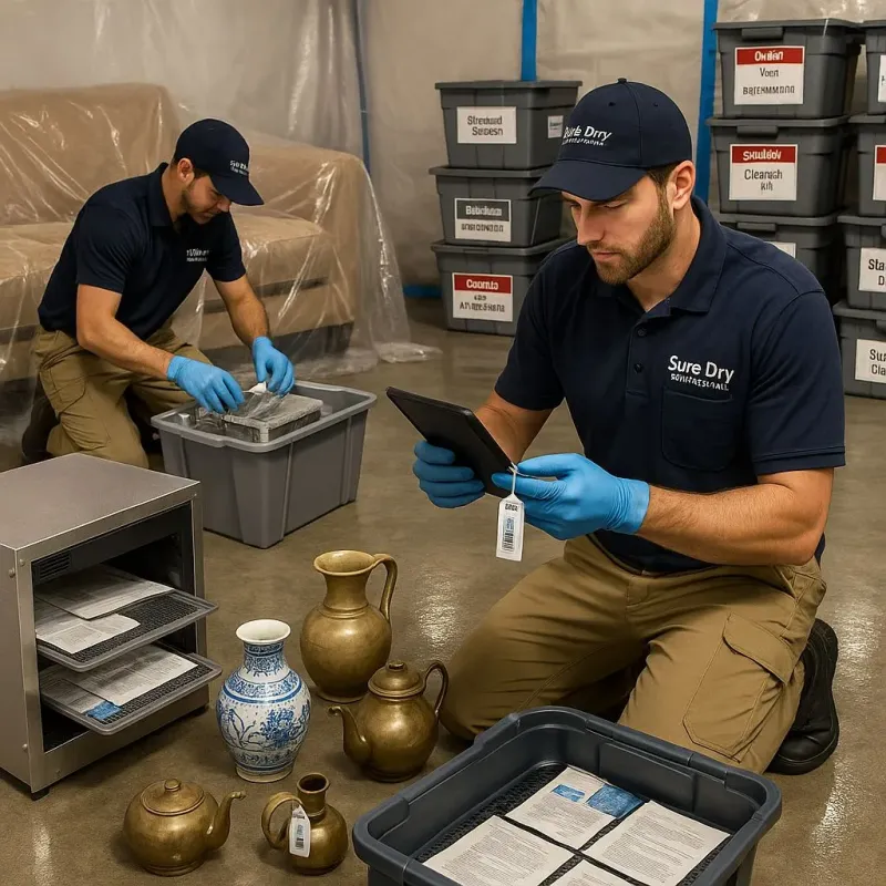 Content Protection and Restoration process in Marion, IL