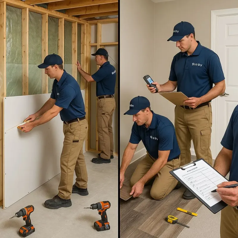Repairs and Reconstruction process in Marion, IL